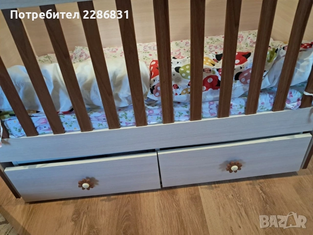 Бебешко Креватче Чиполино като ново без забележки , снимка 6 - Бебешки легла и матраци - 53694689