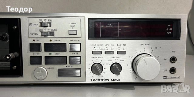 Дек Technics RS-M250, снимка 11 - Радиокасетофони, транзистори - 53610794