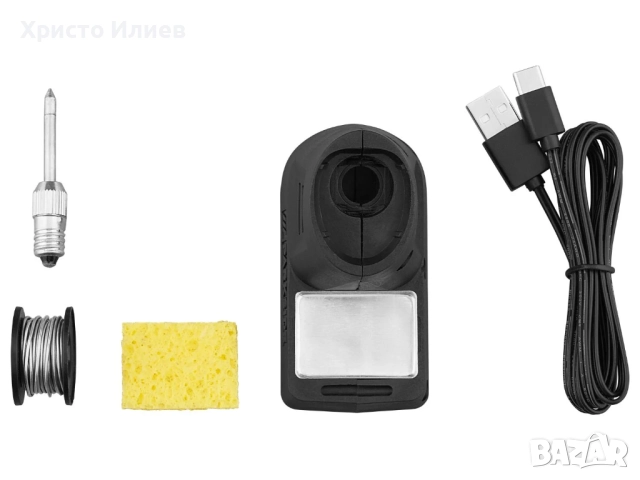 Безжичен Поялник Parksaid 4V с поялна станция Парксайд, снимка 3 - Поялници и запояване - 51431143