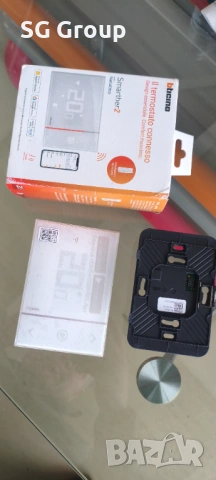 Термостат Smarther 2 с вградено Wi-FI за вграден монтаж БЯЛ Bticino with Netatmo, снимка 6 - Друга електроника - 53382163