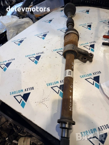 49560-J9150 предна дясна полуоска от Hyundai Kona 1.6 T-GDI, двигател G4FJ, 177 кс., 4x4, автоматик,