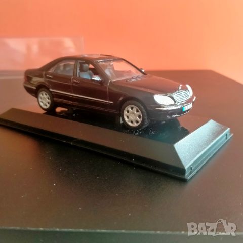 Колекционерска количка Mercedes-Benz S Сlass Maisto 1/43, снимка 9 - Колекции - 46128914