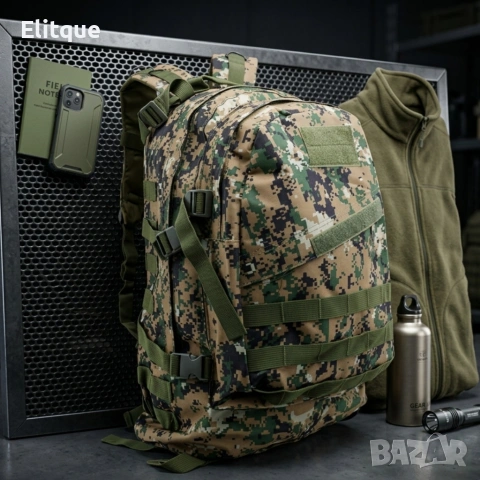 Тактическа раница 45 литра – издръжлива, удобна и готова за всяко приключение