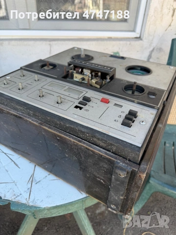 Юпитер 202 стерео, произведен в СССР през 1979 г.  Тип: Четирипистов, стереофоничен ролков магнетофо, снимка 7 - Грамофони - 54131919