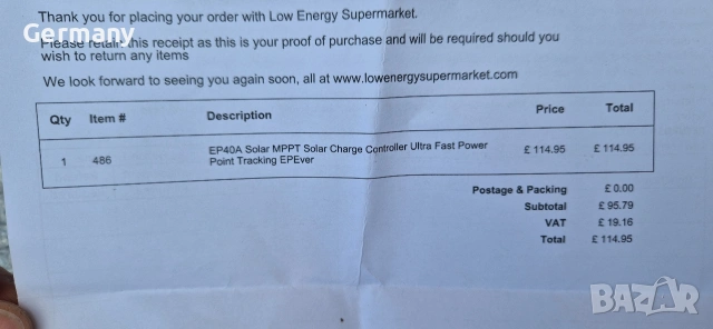 соларен контролер epever 4210an 40A, снимка 6 - Къмпинг осветление - 53989851
