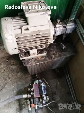 Хидравлична станция 5.5кв , снимка 7 - Други машини и части - 49647259