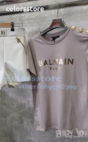 Тениска Balmain-Br56D, снимка 1 - Тениски - 46654644