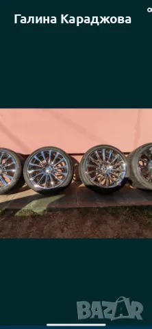 Mercedes Оригинални джанти 20” хромирани+гуми, снимка 9 - Автомобили и джипове - 49790565