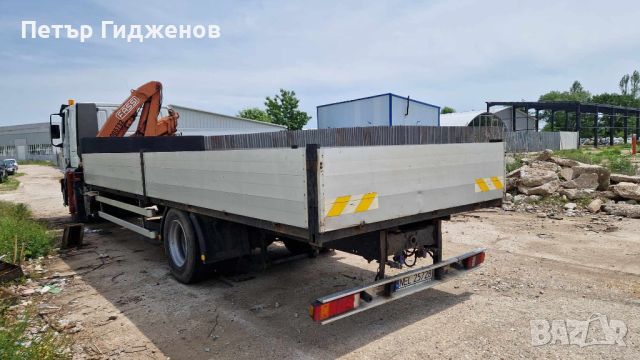  продавам камион ивеко с кран, снимка 2 - Камиони - 46071022