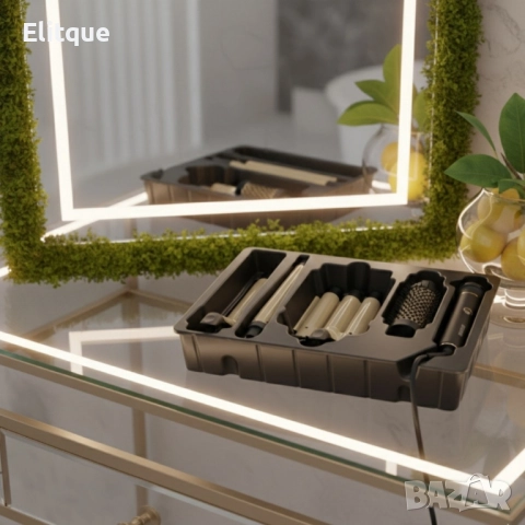 S&R Styling SD-691B – Мултифункционален комплект за оформяне на коса 4 в 1