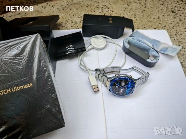 Huawei Watch Ultimate Blue Titanium, снимка 4 - Смарт часовници - 52104883