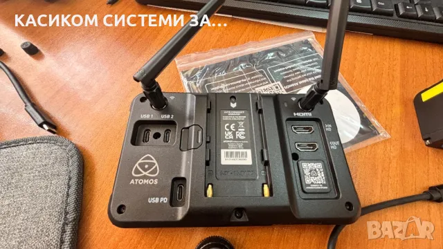 Видео устройство Монитор рекордер  Atomos Zato Connect, снимка 4 - Чанти, стативи, аксесоари - 49434743