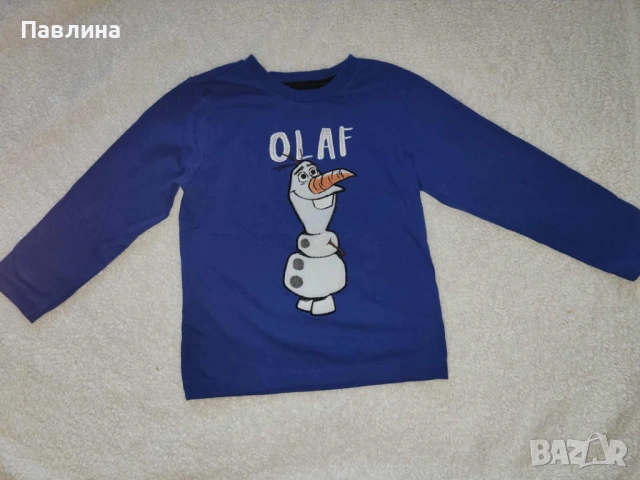 Лот от 5 Детски Блузки с Дълъг Ръкав за Момче - 4-5г, снимка 10 - Детски Блузи и туники - 51119365