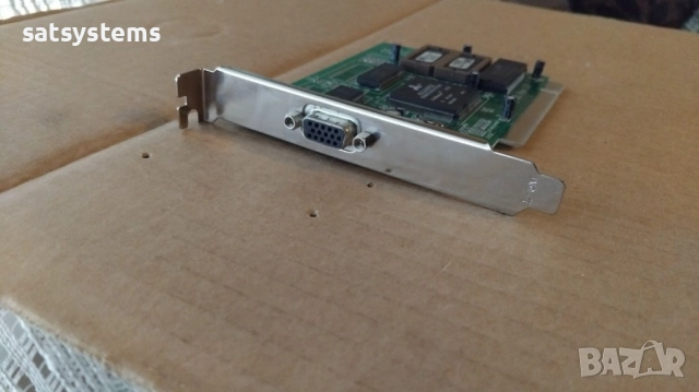 Видео карта Alliance Semiconductor ProMotion AT25/3D 2MB PCI, снимка 3 - Видеокарти - 50573969