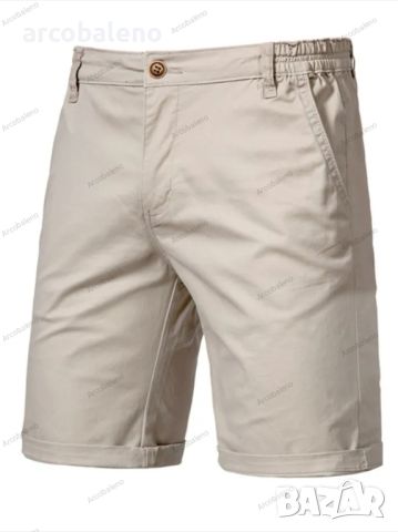 Мъжки летни памучни ежедневни къси панталони, 11цвята , снимка 2 - Къси панталони - 46448874