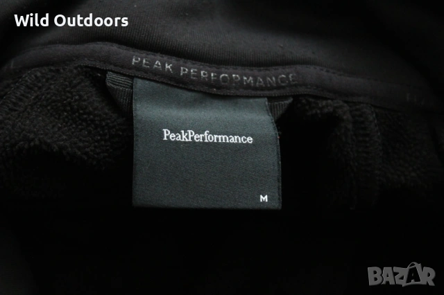 PEAK PERFORMANCE Rider Half zip - мъжка стреч поларена горница, размер M, снимка 4 - Спортни дрехи, екипи - 53358044