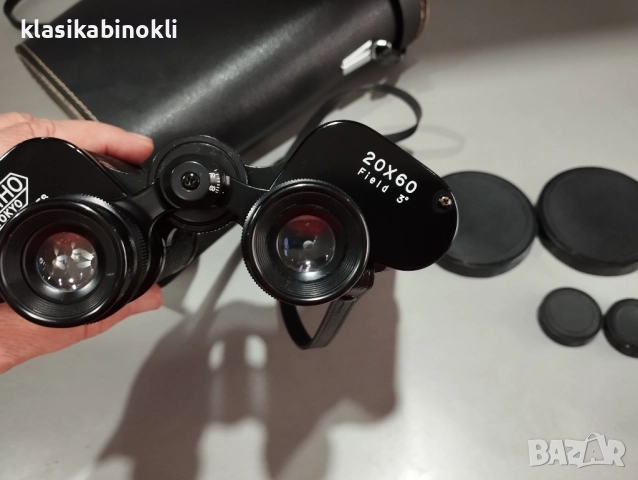 ТОП Японски Бинокъл--ZUIHO TOKYO- 20x60 Japan, снимка 4 - Екипировка - 51915987
