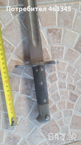 Щик, нож, байонет, Елчо (трион), снимка 2 - Антикварни и старинни предмети - 54151532