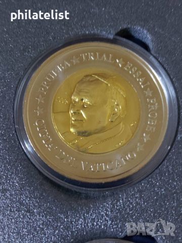 Пробен Евро Сет - Ватикана 2005 II , 8 монети, снимка 3 - Нумизматика и бонистика - 46323413