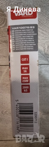 Мултиметър Varo, снимка 2 - Други инструменти - 52951077