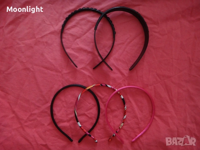 Диадема - 5 броя различни видове диадеми за общо 6€