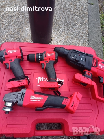 чисто нов комплект на Milwaukee 4в1 