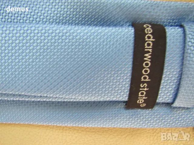 Луксозна светло синя вратовръзка, нова, снимка 6 - Други - 50225809