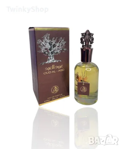 Оригинален арабски у н и с е к с парфюм AL FAKHR Oud Al Abd AQD 100ML EAU DE PRAFUM, снимка 1 - Унисекс парфюми - 48983989