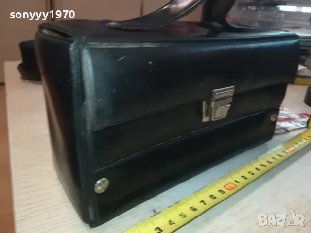 ОРИГИНАЛНА КОЖЕНА ЧАНТА ЗА 10 АУДИОКАСЕТИ 2404251025, снимка 16 - Аудио касети - 50016844