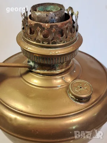 Ретро газена лампа Отто Мюллер   7/3, снимка 2 - Колекции - 49812203