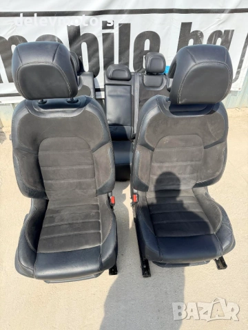 Седалки, кожен салон алкантара от Citroen DS5 2.0 BlueHDi 180 кс., двигател AHW (DW10FC), автомотичн