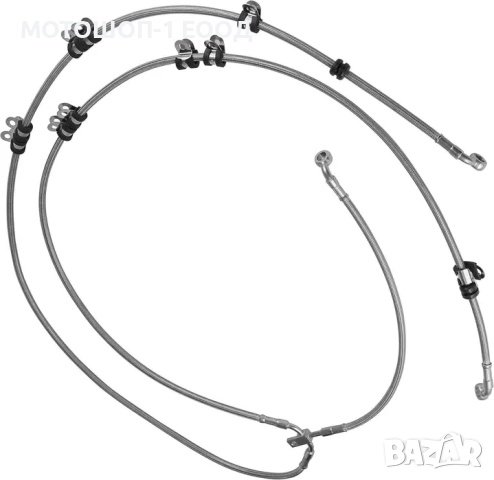 НОВ Преден Спирачен Маркуч за Can-Am Maverick X3 ОЕМ номер 705/601/495, снимка 3 - Части - 52090010