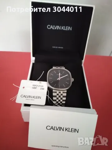 Calvin Klein нов оригинален луксозен часовник , снимка 1 - Мъжки - 47086793