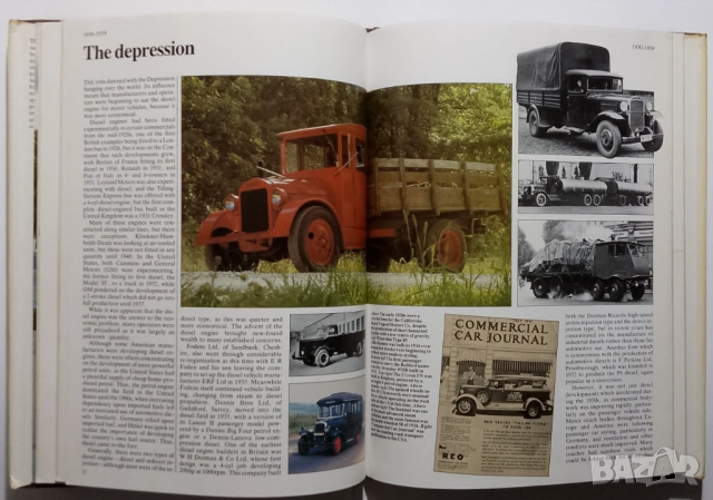 History of Trucks & Buses книга с историята на товарните автомобили и автобуси литература , снимка 9 - Енциклопедии, справочници - 52406430