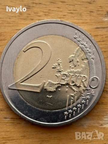 2 ЕВРО ЮБИЛЕЙНИ - Литва Вилниус 2017, снимка 2 - Нумизматика и бонистика - 53753051