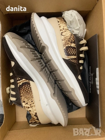 Bianki нови, естествена кожа обувки, снимка 6 - Маратонки - 53654490