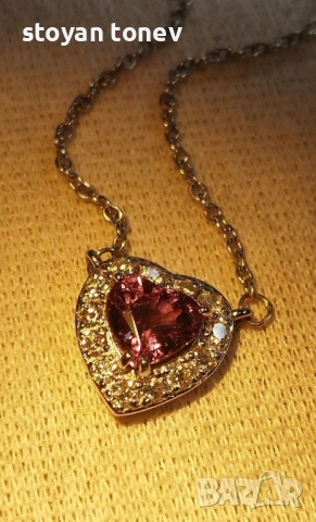 „Магично сърце“ – Ръчно изработено бижу с истинска магия в центъра!, снимка 11 - Колиета, медальони, синджири - 53775686