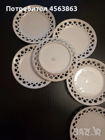 Ажурени чинийки , снимка 2 - Чинии - 53596536