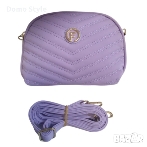 Елегантна дамска чанта с дълга презрамка, снимка 4 - Чанти - 53295797