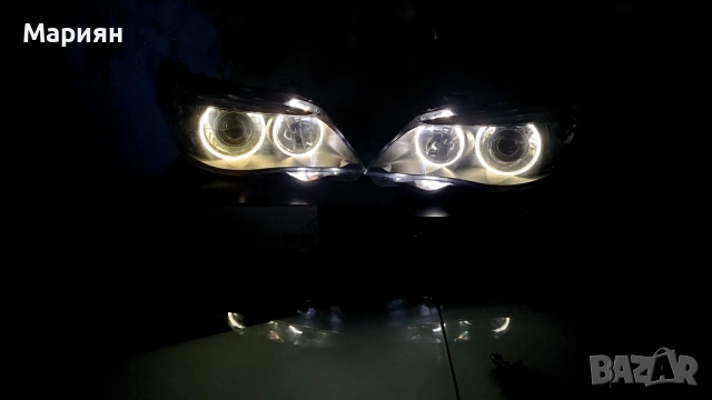 Фарове BMW e60/61, снимка 9 - Части - 53065892