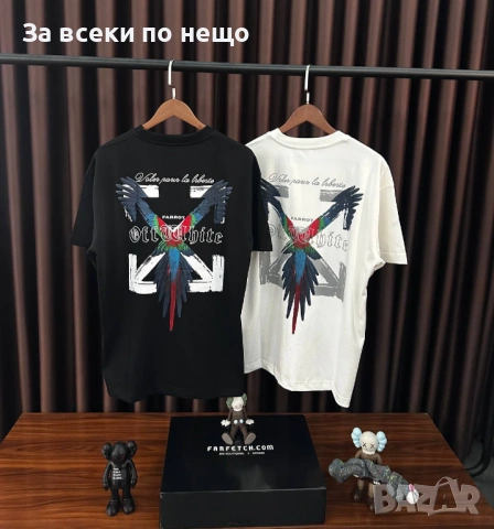Off-White Мъжка Тениска👕Мъжка Блуза С Къс Ръкав Код Mens P.119, снимка 2 - Тениски - 53821941