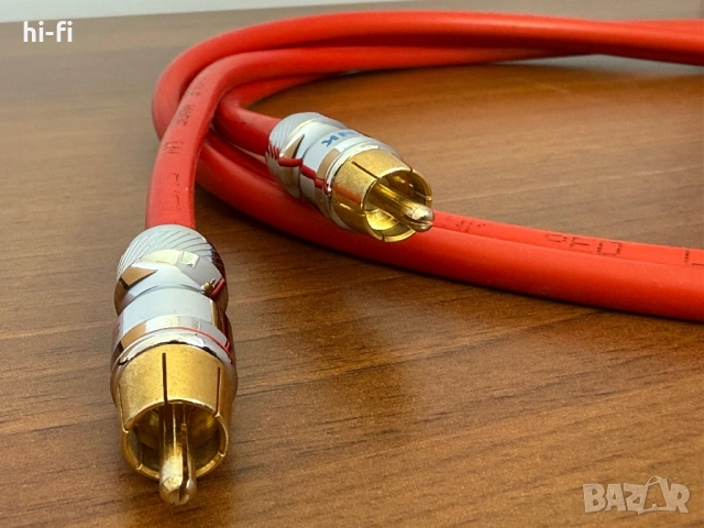 Sonic Link (Black Rhodium) Red  Low Loss RCA / Аудио кабели, снимка 7 - Ресийвъри, усилватели, смесителни пултове - 53771412