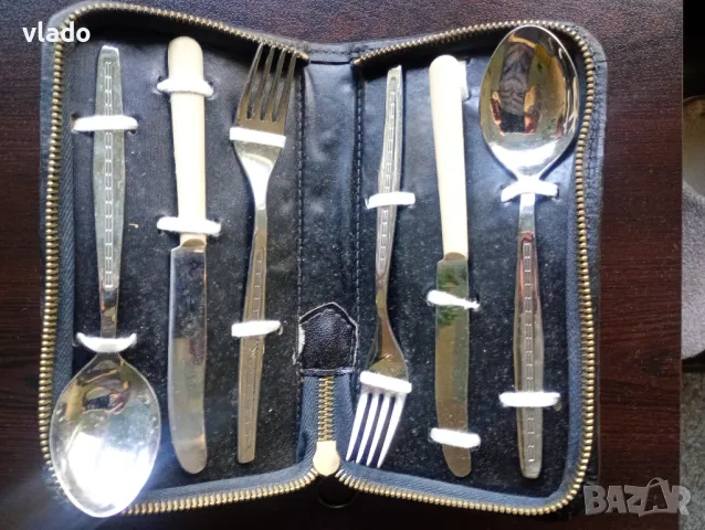 Сет прибори, снимка 2 - Прибори за хранене, готвене и сервиране - 49928893