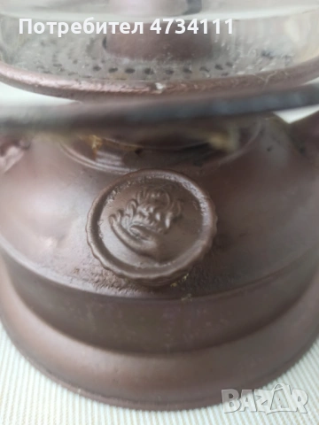 Старинен немски фенер FEUERHAND 323 vintage оригинал“, снимка 10 - Антикварни и старинни предмети - 53430421