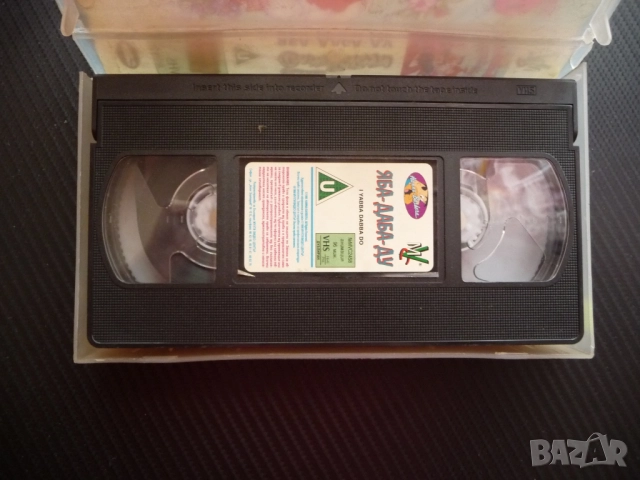 Семейство Флинстоун VHS филм филмче забавно Уилма Ръбъл Барни сватба Фред Пебълс Бамбам Бети Рок Вег, снимка 2 - Анимации - 52049908
