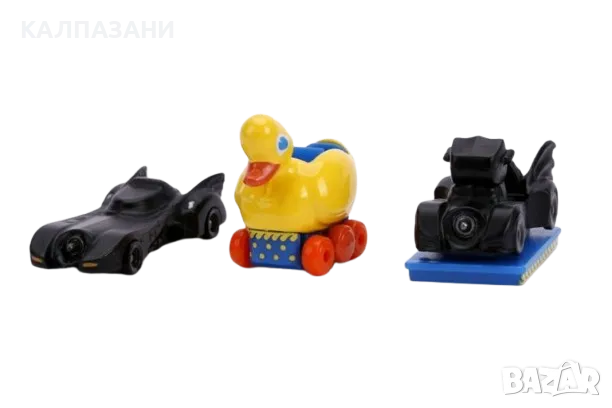 Комплект 3 метални автомобила Nano Batman 1:64 Jada Toys 253211000, снимка 2 - Коли, камиони, мотори, писти - 48881501