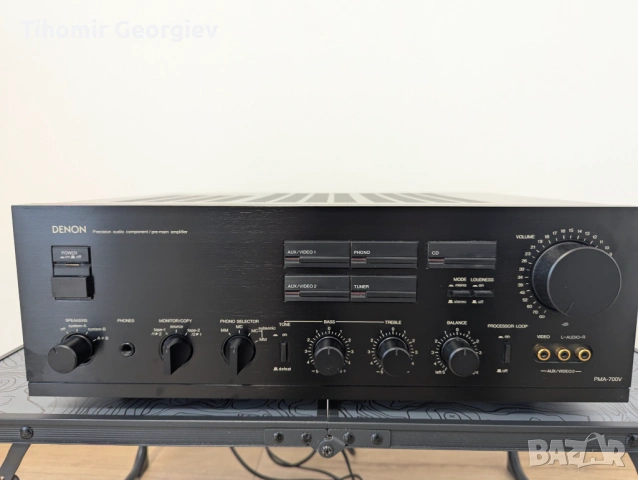 Продавам усилвател Denon PMA 700V - личен компонент , снимка 4 - Ресийвъри, усилватели, смесителни пултове - 53491899