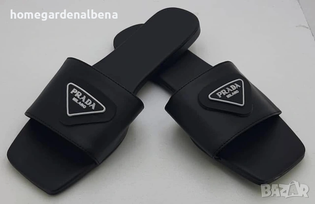 Дамски чехли с гумена апликация — розови, черни, бели — номера 36-40, снимка 3 - Чехли - 54233514