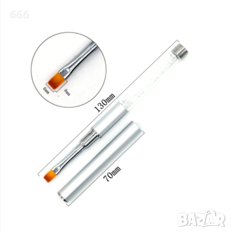 Четки за маникюр, Rosalind, Пет броя, снимка 3 - Други стоки за дома - 54143420