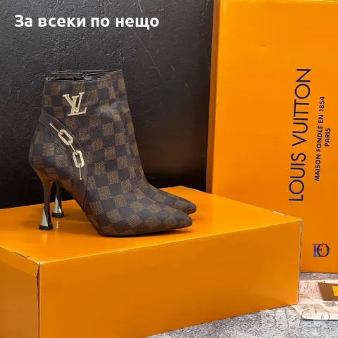 Дамски боти Louis Vuitton Код D705, снимка 2 - Дамски боти - 46997368